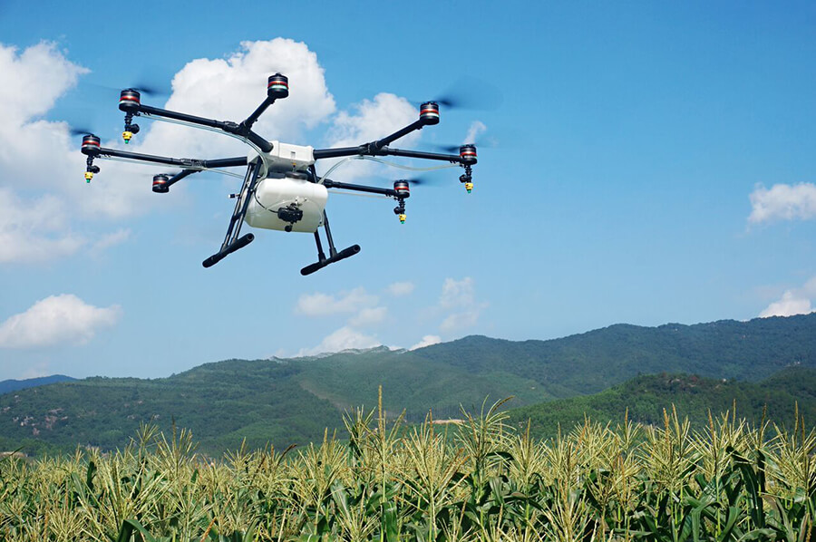 DJI MG-1P — El dron agrícola original