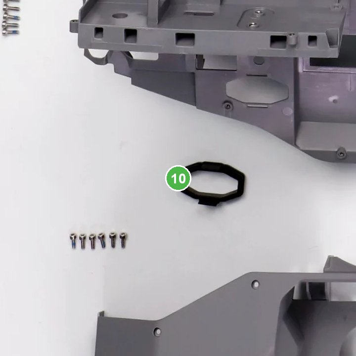 Sello de Goma para Cable señalada con el número 10 en el diagrama de despiece del DJI Agras T70P