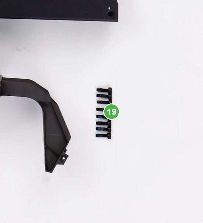 Tornillo M40-HC01400140-070042-4203-Y señalada con el número 19 en el diagrama de despiece del DJI Agras T70P