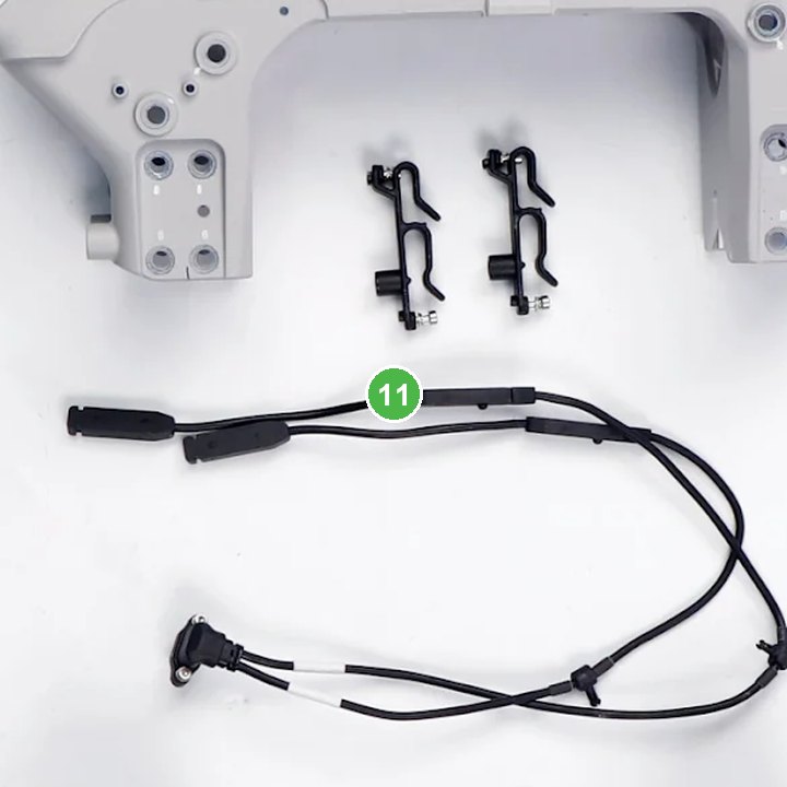 Cable Detector en Posicion señalada con el número 11 en el diagrama de despiece del DJI Agras T100